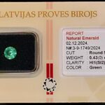 Natūralus smaragdas