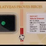Natūralus smaragdas