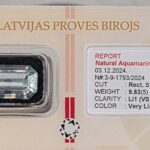 Natūralus akvamarinas