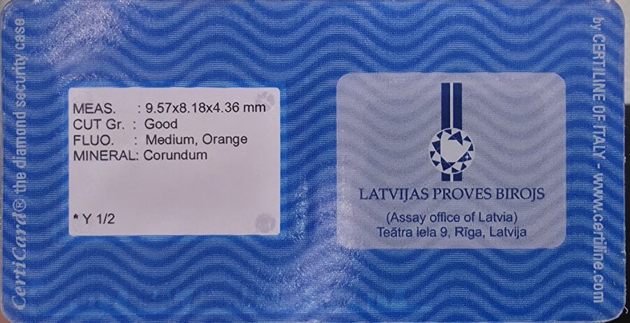 Natūralus safyras - Image 3