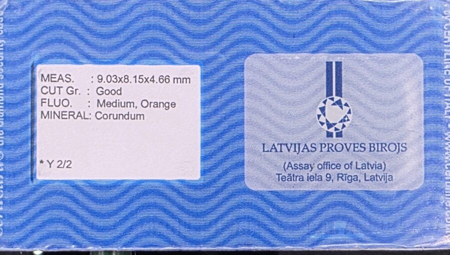 Natūralus safyras - Image 4