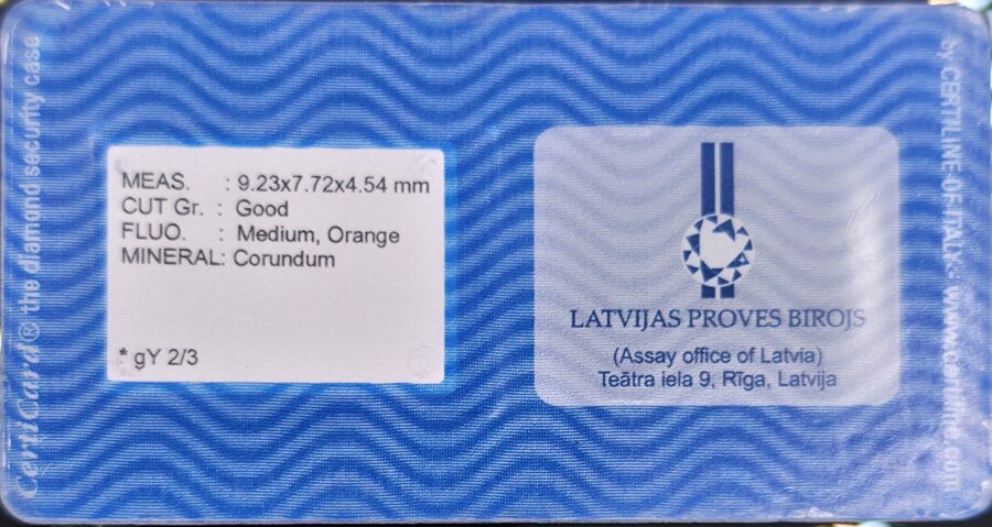 Natūralus safyras - Image 4