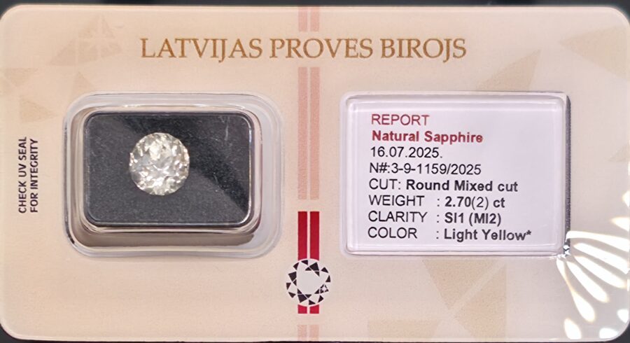 Natūralus safyras - Image 4