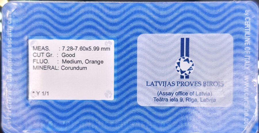 Natūralus safyras - Image 5
