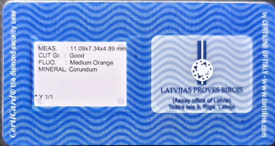 Natūralus safyras - Image 4